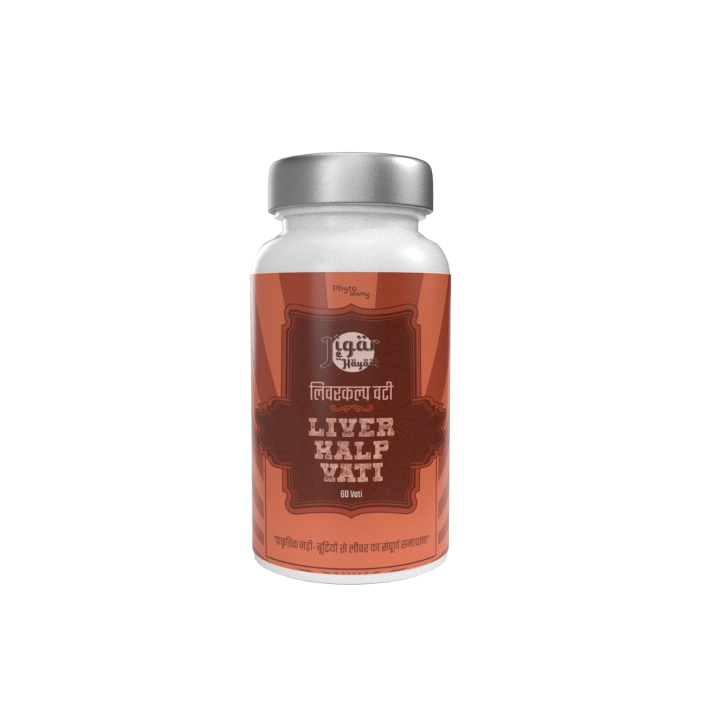 JIGAR-E-HAYAAT liver Kalp Vati (60 Tab.)(12 Pcs.)  (SP1731)